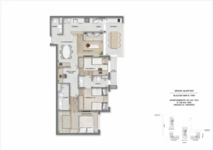 NL-Apto 3 suítes - 99m² - GQ 6.000 e 7.000 - Finais 01 e 08-11
