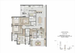NL-Apto 4 suítes - 145m² - GQ 7.000 - Finais 02, 03, 06 e 07-13